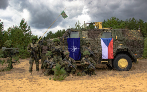 Strakonická protiletadlová jednotka působila v Litvě v rámci alianční předsunuté přítomnosti.